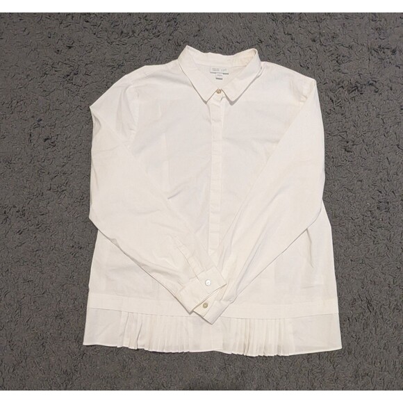 J. Jill NWT White Shirt Collection - Long Sleeve Button-up - Size Large - Picture 4 of 13